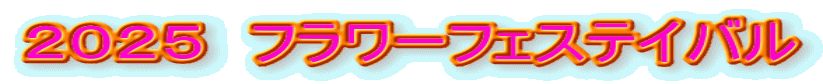 2025 フラワーフェステイバル